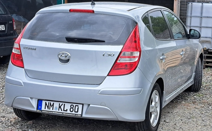 Hyundai I30 cena 20500 przebieg: 167000, rok produkcji 2010 z Wolsztyn małe 46